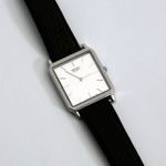 Seiko Szögletes Karóra Quartz Szerkezet 28x25mm Acél | Tank Öltönyóra fotó