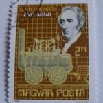 1981 George Stephenson pecsételt fotó