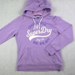 EREDETI SUPERDRY (M) LILA *NAGYON EXTRA* HOSSZÚ UJJÚ NŐI *MINŐSÉGI* KAPUCNIS PULÓVER fotó
