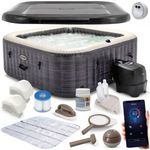Felfújható SPA hidromasszázzsal 4 fő részére INTEX 28450 + Klórgenerátor fotó