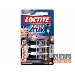 Henkel Loctite Minitrio Power Flex 3x1g gél pillanatragasztó fotó