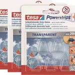 tesa POWERSTRIPS? Ragasztó kampó Kicsi Átlátszó fotó