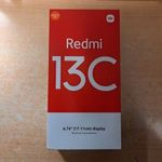 Xiaomi Redmi 13C NFC 4/128GB Black Dual Független Új Garanciával ! fotó