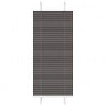 pliszírozott redőny fekete 65x150 cm szövetszélesség 64, 4 cm fotó