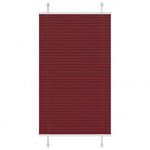 pliszírozott redőny Bordeaux piros 70x150 cm szövetszélesség fotó