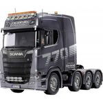 Tamiya 56376-600 Scania 8x4/4 1: 14 Elektro RC modell teherautó építőkészlet fotó