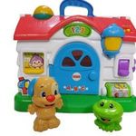 Fisher Price angolul beszélő házikó - Laugh & Learn kölyökkutya fotó