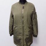 BERSHKA khaki középvastag női kabát S-es fotó
