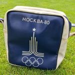 Retro 1980 Moszkvai olimpia szovjet táska fotó