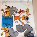 "A" Foky Ottó: Misi Mókus kalandjai-Mozis plakátja-reklámja! 40x29 cm fotó