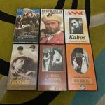 Hat darabos magyar műsoros videó kazetta VHS film csomag gyűjteményből fotó