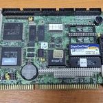 Retró, régi Advantech PCA-6135 ISA Egybe PC kártya 386SX processzorral, 16 MB rammal fotó