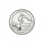 USA, quarter dollar 2015 S - Saratoga aUNC+ fotó