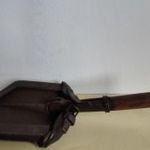 1-2VH magyar- német összecsukható katonai gyalogsági ásó saját bőrtokjában 1Ft NMÁ fotó
