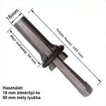Kézi kőhasító, rock splitter #16 mm fotó