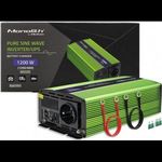 Qoltec Monolith Autós inverter (12V / 600W) (51941) fotó