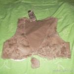 Új, címkés Mayo Chix Bézs Szőrme Bóleró M fotó