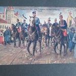 I. világháború, az osztrák és magyar csapatok bevonulása az elfoglalt városba, 1915 fotó