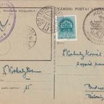 KOLOZSVÁR Visszatért 1940. Tábori Posta 15. M.kir. 46/i. Zászlóalj pk. fotó