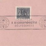 Használja a Hadigondozási bélyegeket! 1943 Tábori Postai levelezőlap fotó