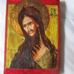 MEGVÁLTÓ JÉZUS KRISZTUS KÉZZEL FESTETT ARANYOZOTT IKON KOLOZSVÁR EGYETEM CERTIFIKÁT 1995 KEGYTÁRGY fotó