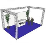 ALUTRUSS Truss set QUADLOCK 6082 U-Figure 7x4x3.5m (WxDxH) fotó