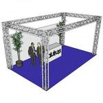 ALUTRUSS Truss set QUADLOCK 6082 rectangle 7x4x3.5m (WxDxH) fotó