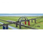 Márklin World 72218 H0 építőelem készlet magas vasúti híd fotó