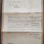 1932 Robert Bosch Kft. üzleti levél / árajánlat motorkerékpár Bosch-kürt tárgyában + műszaki rajz fotó