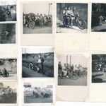 Magyar motorkerékpárok korabeli fotókon, Pannónia, Csepel stb. 11 db. fotó