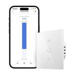 Meross intelligens WiFi LED redőnykapcsoló, Alexa és Google Assistant kompatibilis, 2, 4 GHz fotó