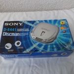 [ABC] SONY D-E441 discman, dobozzal, füles vezérlővel (4090) fotó