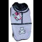 Ferplast BauBau Moda Teddy Pink bélelt esőálló kutyaruha, 43 cm fotó