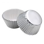 Muffin papír, ezüst szín - 50 db fotó