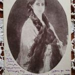 1917 ERZSÉBET KIRÁLYNÉ SZISZI SISI HAJ ZUHATAG KORABELI EREDETI ÉS KORABELI EMLÉK FOTÓ LAP KÉP fotó