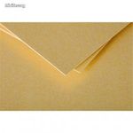 Üdvözlőkártya Clairefontaine Pollen 8, 2x12, 8 cm arany fotó