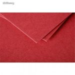Üdvözlőkártya Clairefontaine Pollen 8, 2x12, 8 cm intenzív vörös fotó