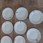 Antik porcelán tányérok jelzéssel fotó