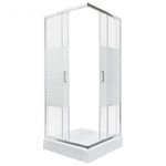Madera 90x90 cm szögletes zuhanykabin zuhanytálcával fotó