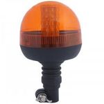 40LED-es sárga villogó 12/24V - E jeles - csőre szerelhető fotó