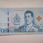 50 thai bath THB Thaiföld Ázsia aUNC hibátlan bankjegy AKCIÓ! Ritka! Csak 980, -Ft Fix áron! fotó