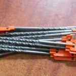 ÚJ SDS+ 4 ÉLŰ VÍDIABETÉTES FÚRÓSZÁR 8/10/12/14/16x300mm 5 DB EGYBEN fotó