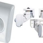 Saso PA-4109W fehér mini passzív infra érzékelő fotó