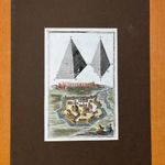 1686 Bihács (wihitsch) színezett rézmetszetű látképe BOSZNIA (*55) fotó