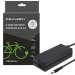 Qoltec Charger for E-bike Electric Scooter Black 50760 Multimédia, Szórakozás, Otthon Roller fotó