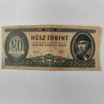 20 forint 1962. (vF) szép bankjegy fotó