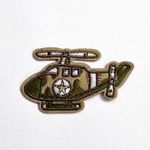 rávasaló ruhára vasalható folt felvarró katonai helikopter 68x38mm fotó