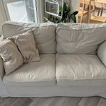 Ikea Ektorp 2 személyes kanapé Kilanda világosbézs huzattal fotó
