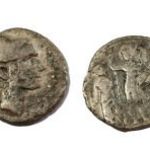 Gnaeus Cornelius Blasio 112-111 ezüst Denar, Roma, Római Birodalom, Scipio Africanus fotó