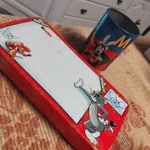 2 db Retro fém tolltartó doboz/fémdoboz/pléhdoboz fotó